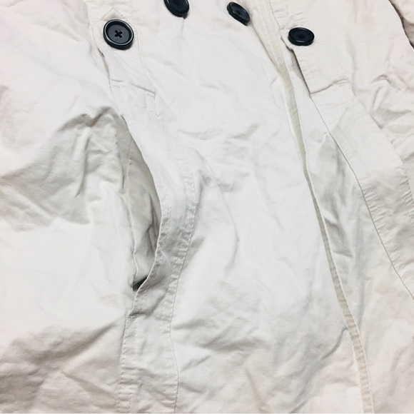 LOFT ANN TALYLOR TRENCH COAT KAKHI SIZE 10 - Picture 8 of 15